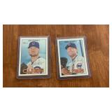 Topps 87 & 291 Jon Lester and John Lackey Ball