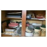 Canister, Plastic Ware, Depression Glass, Bake