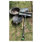 Oil Pan, Snow shovels,