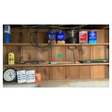 Hay Hooks, Lantern, Yard Stick Misc