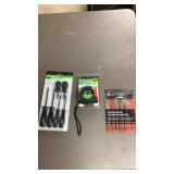 Pittsburgh 6 Pc Screwdriver Set, tape Measure 25