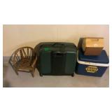 Child's Chair, Suite Case, Coolers Child's Chair, Suite Case, Coolers
