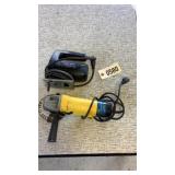 Black & Decker Jig Saw, 4-1/2' Angle Grinder Black & Decker Jig Saw, 4-1/2' Angle Grinder