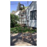 Werner 10' Wood Ladder Werner 10' Wood Ladder