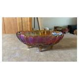 Carnival Glass Bowl