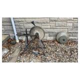 Grinding Stone Wheel w/ 2 Extra Wheels Grinding Stone Wheel w/ 2 Extra Wheels