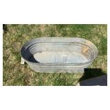 Galvanized Oval Tub Galvanized Oval Tub