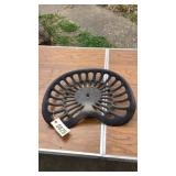 Dering Cast Iron Tractor Seat Dering Cast Iron Tractor Seat