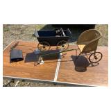 Doll Wagon and Antique Stroller Doll Wagon and Antique Stroller
