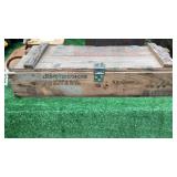 Wood Ammo Box Wood Ammo Box