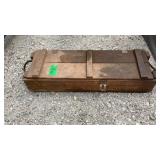 Wood Military Box Wood Military Box