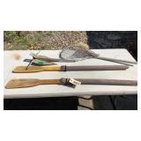 Fish Net, Boat Anchor, Plastic Paddles Fish Net, Boat Anchor, Plastic Paddles