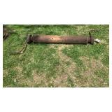 Primitive Chain Winch For Anchor On A Ship Primitive Chain Winch For Anchor On A Ship
