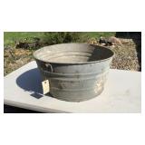 Galvanized Wash Tub Galvanized Wash Tub