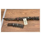 Early Shot Gun Belt Leather Belt Needs redone Early Shot Gun Belt Leather Belt Needs redone