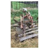 Dearborn 2 Bottom Plow w/ Cutters S/N 75902 3PT