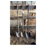 Round Point Shovels