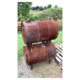 Barrel Wood Burning Stove