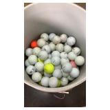 Bucket Of Golf Balls Range