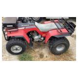 1987 Honda Fourtrax 250 Starts Runs Drives Has