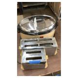Roaster & (2) Toasters