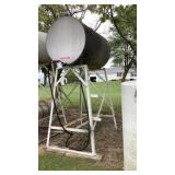 Over Head Tank, 300 Gallon, w/ stand