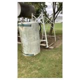 Over Head Tank, 300 Gallon, Has Leak, w/ stand