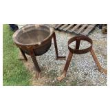 Cast Iron Kettle w/ Stand