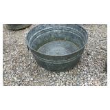 Galvanized Wash Tub