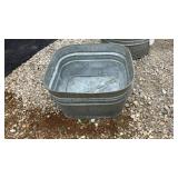 Galvanized Wash Tub