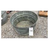 Galvanized Wash Tub