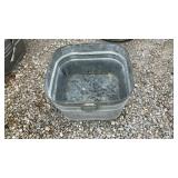 Galvanized Wash Tub