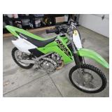 2021 Kawasaki KLX 140 dirt bike, electric start, r