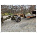LA Crosse heavy duty semi equipment trailer. 20ft.