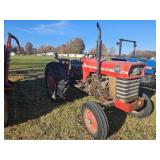?MF 175 diesel, starts and runs good, rear hydraul