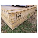 (22) sheets of 1" and 1 1/2" BP foil Iso insulatio