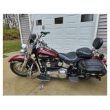 2002 Harley Davidson Heritage Softail, new back ti