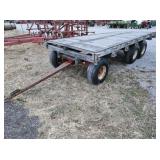 Knowles heavy duty Silage wagon running gear W/Bed