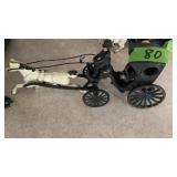 Cast Iron Hose and Wagon