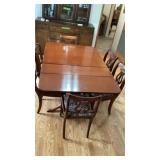 Mahogany Table and Chairs