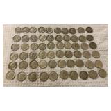 Roosevelt Silver Dimes (60)