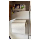 Paper Towel Holder and Paper Towels