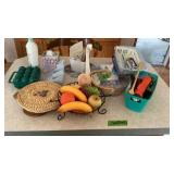 Fruit Bowls, Egg Holder, misc, food Saver Bags,