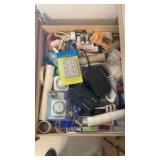 Contents of drawer, Assortment of different items