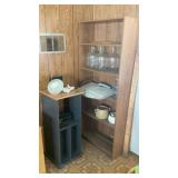 6 shelf book case, 12ï¿½ D x 72ï¿½ T x 29 3/4ï¿½ W,