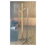 2 coat racks