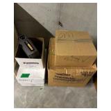 Carousel Projector w/ boxes of slides