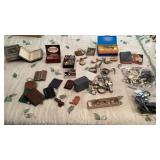 Costume Jewelry, Illinois Pocket Watch FACE IS