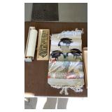 Ornate Wall art, tie, Etc