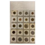 Hungary, Ireland, India, Italy, Jamaica Coins (20)